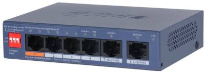 Сетевой коммутатор Dahua Technology DH-CS4006-4ET2GT-60 PoE