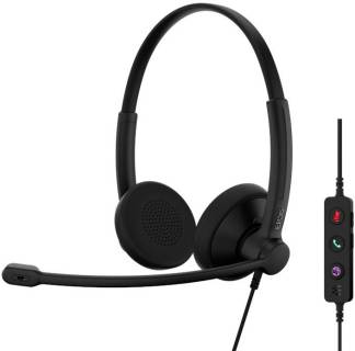Наушники Epos Impact 100 MS Stereo USB-C+A Black 1001421