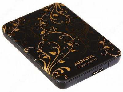 Внешний HDD A-Data SH12-500GB USB3.0 Black ASH12-500GU3-CBL