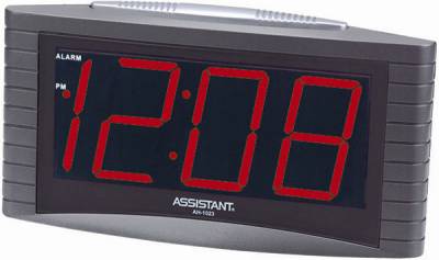 Радиочасы Assistant AH-1023 red