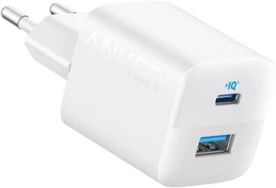 Зарядные устройства ANKER PowerPort 323 33W USB-C + USB-C White A2331G21