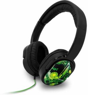 Наушники Canyon CNL-HP03 X-Ray Black/Green CNL-HP03X