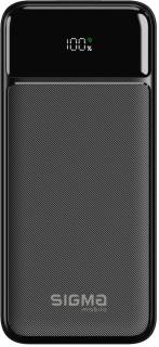 Дополнительные внешние аккумуляторы Sigma X-power SI20A4QL 20000mAh, PD/20W, QC/22.5W, LED, 4827798799710