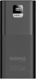 Дополнительные внешние аккумуляторы Sigma X-power SI50A6QLX 50000mAh, PD/100W, LED, cable 10 4827798741313