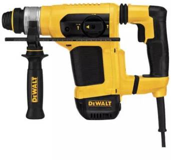 Перфораторы DeWALT SDS-Plus, 1000 Bт, 4.2 Дж, 3 режими, кейс, вага 4. D25413K