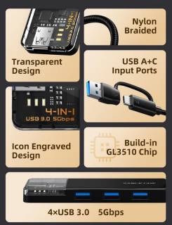 Разветвитель Cabletime CB03B