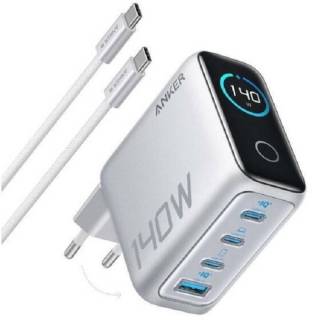 Зарядные устройства ANKER Laptop GaN 140W 3xUSB-C PD3.1 + USB-A + display + B2697G41