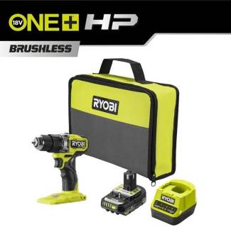 Шуруповерты RYOBI ONE+ HP RPD18C1-1C20G 18V, 1х2Ah, 60Нм, 450/1700об 5133006525