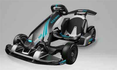 Электротранспорт Segway-Ninebot Карт Ninebot GoKart PRO 2, сіро-блакитний AA.04.04.01.0004