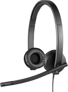 Наушники Logitech H570e Corded for Business Stereo Teams USB-C Black 981-001431
