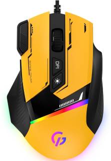 Мышка GamePro GM300Y USB Yellow/Black