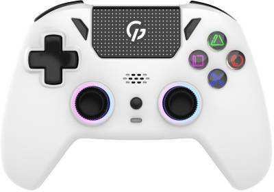 Игровой контроллер GamePro GPS13W BT 5.3/USB/PC/iOS/Android/PS3/PS4 RGB White