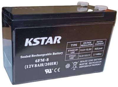 Аккумуляторная батарея KSTAR 12V 8Ah 6-FM-8