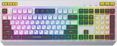Клавиатура HATOR Icefall USB White HTK405UA