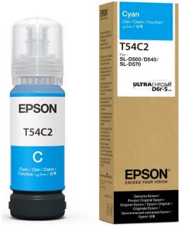 Картридж Epson T54C Cyan 70ml SURELAB SL-D500 C13T54C220