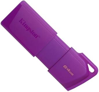 Флеш-память USB Kingston 64GB DataTraveler Exodia M Purple USB 3.2 Gen 1 KC-U2L64-7LP