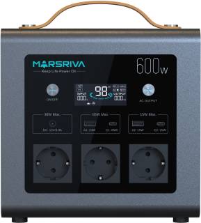 Паверстанция MARSRIVA MP6 Plus 600W 512Wh MP6Plus_MARSRIVA
