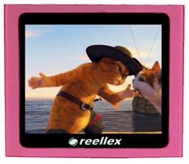 MP3 плеер Reellex UP-45 Gb 4 Gb Pink Metallic
