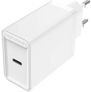 Зарядные устройства Vention 1xUSB-C PD20W QC4.0 white FADW0-EU