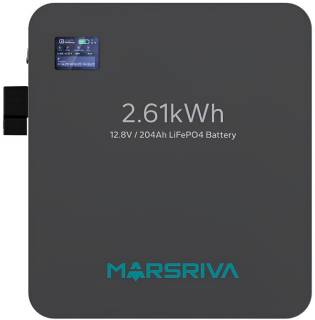 Аккумуляторная батарея MARSRIVA 12.8V 204Ah 2.61kWh MR-LFP12-200-WMD