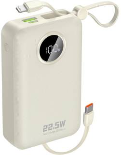 Дополнительные внешние аккумуляторы Dudao 20000mAh K14+ 22.5W, PD, QC, USB-A, USB-C(In/Out), 6977196680023