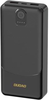 Дополнительные внешние аккумуляторы Dudao 10000mAh K10 12W, 2*USB-A, USB-C(IN), Black 6977196682164