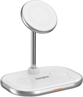 Зарядные устройства ENERGIZER 15W 3-in-1 magnetic wireless white WCP303