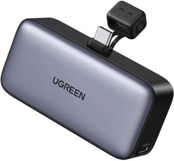 Дополнительные внешние аккумуляторы Ugreen 5000mAh 22,5W USB-C In/Out, with build-in Type-C c 35338