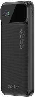 Дополнительные внешние аккумуляторы Choetech 10000mAh 22.5W, PD, QC/3.0, USB-A, USB-C, Black B728-CCBK