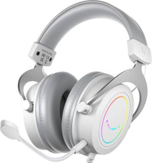 Наушники Fifine H3 RGB White H3W