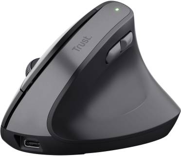 Мышка Trust Bayo 2 Ergonomic Wireless/USB-A Black 25145