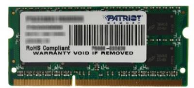 Оперативная память Patriot So-Dimm Original DDR3 8Gb 1600MHz CL11 PSD38G16002S