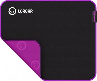 Игровая поверхность Lorgar Main 313 Black/Purple LRG-GMP313