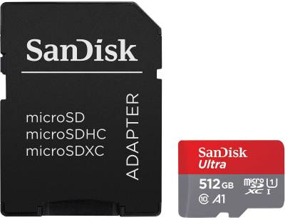 Карта памяти SanDisk 512GB microSDXC class 10 UHS-I Ultra SDSQUAC-512G-GN6MA