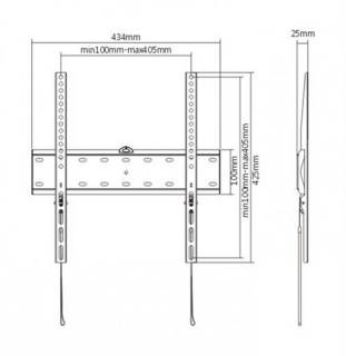 Настенные крепления Gembird WM-55F-02