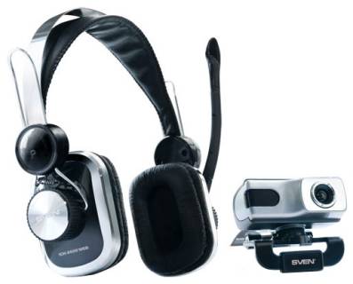 Веб-камера SVEN ICH-8600web black