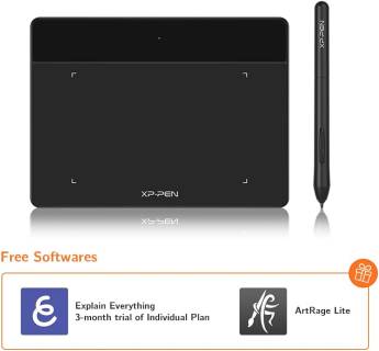 Графический планшет XP-PEN Deco Fun Black Deco Fun L_BK