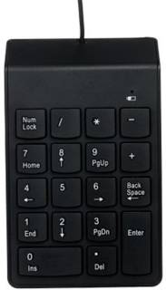 Клавиатура Gembird KPD-U-03 USB Black