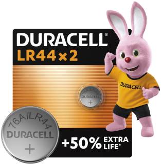 Батарейка Duracell LR44 1.5V спеціалізована лужна типу таблетка, 76A/ 5007795
