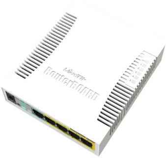 Сетевой коммутатор Mikrotik CSS106-1G-4P-1S