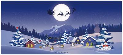 Игровая поверхность Montech GMP 103 (XMAS)