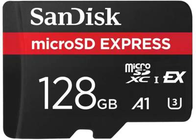 Карта памяти SanDisk 128GB microSDXC class 10 UHS-I U3 A1 Express SDSQXFN-128G-GN4NN