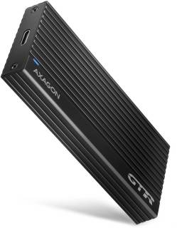 Карманы для HDD AXAGON USB-C 3.2 Gen 2 metal box for M.2 NVMe SSD THIN RI EEM2-GTR