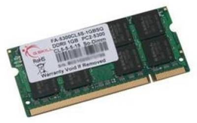 Оперативная память G.Skill So-Dimm DDR2 1Gb 667MHz CL5 FA-5300CL5S-1GBSQ