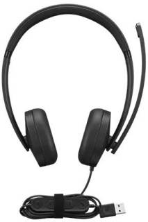 Наушники Lenovo USB-A Wired Stereo Headset Gen 2 Black 4XD1P83425