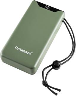 Дополнительные внешние аккумуляторы Intenso F20000 20000mAh PD/18W, QC3.0, green 7332057