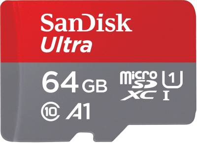Флеш-карта SanDisk 64GB microSD Class 10 A1 R-140 SDSQUAB-064G-GN6IA