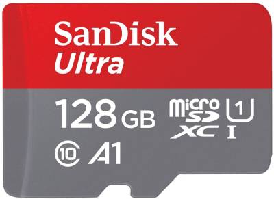 Карта памяти SanDisk 128GB microSD class 10 UHS-I A1 Ultra SDSQUAB-128G-GN6IA