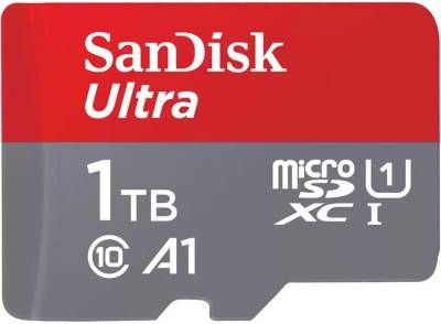 Карта памяти SanDisk 1TB microSDXC class 10 UHS-I Ultra SDSQUAC-1T00-GN6MA