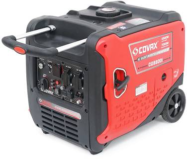 Генератор Covax інверторний CG8800i, 7.0kW, 220V, 50Hz, бак 10L, 4
